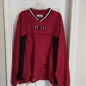 Men's pullover lightweight USC jacket.